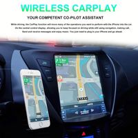 Reproductor Multimedia de Video para Auto 2 Din con GPS para Elantra 2012, Pantalla Vertical OLED de 10.4 Pulgadas, Radio Tesla Android 13 con DSP