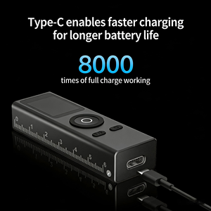 コンパクト30mミニ充電式レーザー距離計、家庭用レーザーレベルツール、高速かつ正確な測定結果 - Product Image 3