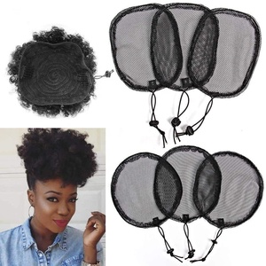 Filet à cheveux filet réglable tissage chapeau perruque faisant outil filet à cheveux pour faire des cheveux Afro bourgeon <span class=keywords><strong>queue</strong></span> <span class=keywords><strong>de</strong></span> <span class=keywords><strong>cheval</strong></span> cordon rond <span class=keywords><strong>Base</strong></span> extensible - Product Image 5