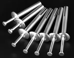 Marteau dans ancre <span class=keywords><strong>prise</strong></span> de fixation de cadre mural solide avec clous, clou d'entraînement de marteau M6 dans ancre pour béton, maçonnerie, brique - Product Image 3