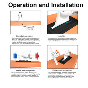 2025 nouveau scooter aquatique avec hélice sous-marine aile aileron <span class=keywords><strong>SUP</strong></span> planche de surf pour surf et hélice de bateau - Product Image 4