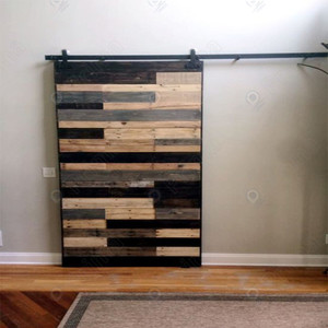 <span class=keywords><strong>Kit</strong></span> de quincaillerie moderne pour porte coulissante en composite, porte magique pour salon, hôtel, écran en fibre de verre - Product Image 4