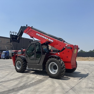 Manipulador Telescópico Giratorio SHANNENG TH1840 de 4 Toneladas y 17 Metros, Montacargas con Motor Diésel Yuchai Euro5, 4WD, Mástil de Tres Etapas, para Terrenos Accidentados, en Venta - Product Image 5