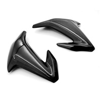 Cubierta Lateral del Tanque de Gasolina para Motocicleta, de Fibra de Carbono Real Lavitin 3k, para Kawasaki Z900 Z 900, Accesorios 2017-2019