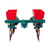 Semoir à maïs multifonction à 2 rangs pour motoculteur, machine agricole de précision pour la plantation de semences