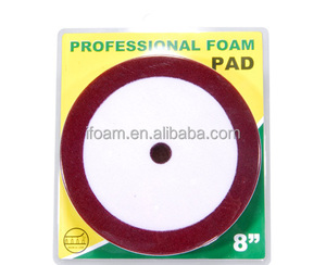 Tampon de polissage en mousse de qualité moyenne et fine de 8 pouces pour outil de polissage de voiture - Product Image 4