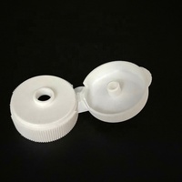 Bouchon à clapet articulé anti-fuite, facile à ouvrir, écologique, avec trou de sortie, pour bouteille souple en plastique