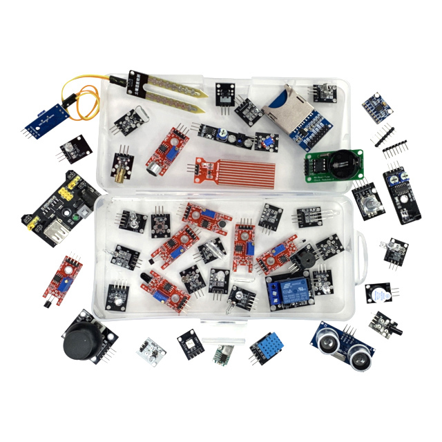45 kinds sensor kit sensor electronic module package robot kit  smart car for arduino for uno r3 51 STM32 Learning Kit module