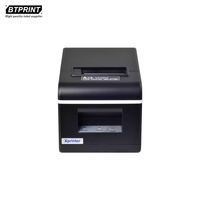 Imprimante thermique de reçus Xprinter XP-Q90EC avec port LAN et coupe-papier automatique, imprimante POS pour les magasins de détail
