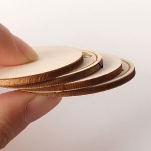 Jetons de boisson en bois personnalisés avec logo, billets de toast ronds personnalisés pour bars, festivals de bière, événements, et bons d'entrée - Product Image 3