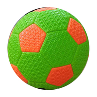 Mini ballon de football promotionnel pour enfants, cousu à la machine, en PVC de 2,5 mm, taille deux, surface texturée, vente en gros
