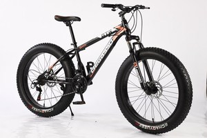 Bicicleta de Montaña para Playa/Nieve de Velocidad Variable, Suspensión Delantera, Doble Disco, Cuadro de Acero al Carbono, Neumáticos Extra Anchos 4.0 para 003 003 003 - Product Image 5