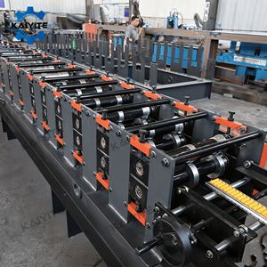 Machine de formage de tuiles de toit entièrement automatique de haute qualité pour la fabrication de capuchons de toit métalliques pour villas et entrepôts - Product Image 4