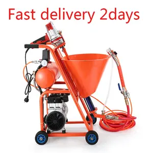 Spray Cement Light Weight Easy For 1 Person To Handle Wall Spraying Mini Cement Spray Auto Plastering Machine