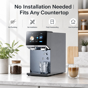 <span class=keywords><strong>Distributeur</strong></span> d'<span class=keywords><strong>eau</strong></span> chaude et froide Nobana Auto avec écran tactile intelligent et fonction autonettoyante pour la maison - Product Image 3