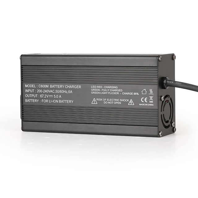 C600M CE 72v 5amp Lithium Battery Charger Lead-acid Charger  for Electric Motorcycle With  Optional Display