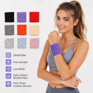 En gros, Bandeaux de sport fins et colorés personnalisés en coton, absorbants et respirants, en tissu éponge, pour le sport, le tennis et le basketball - Product Image 1