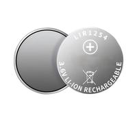 Batterie Li-ion rechargeable LIR1254 3.7V 65mAh pour les moniteurs d'activité physique, les écouteurs sans fil Sennheiser Momentum True Wireless, les appareils Bluetooth