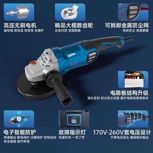เครื่องเจียรไร้สายตงเฉิง 220V รุ่นมืออาชีพ โครงสร้างอลูมิเนียมอัลลอยด์ กำลังสูง สำหรับตัดและขัด - Product Image 3