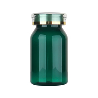 Bouteilles de pilules en verre 80ml 100ml 120ml 150ml bouteille de pilule de capsule pharmaceutique avec des conteneurs de bouteilles de vitamine de médecine de joint