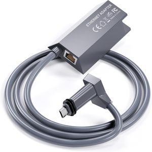 Adaptador Ethernet Powerline Gigabit RJ45 Starlink V2, Conexión a <span class=keywords><strong>Internet</strong></span> Estable, Router <span class=keywords><strong>de</strong></span> Red Externa con <span class=keywords><strong>Cable</strong></span>, Plug and <span class=keywords><strong>Play</strong></span> - Product Image 1