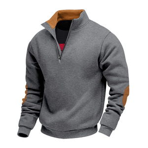 Sudadera con capucha <span class=keywords><strong>de</strong></span> manga larga <span class=keywords><strong>de</strong></span> invierno para hombre, Jersey informal con cremallera y logotipo frontal, novedad <span class=keywords><strong>de</strong></span> otoño <span class=keywords><strong>al</strong></span> <span class=keywords><strong>por</strong></span> <span class=keywords><strong>mayor</strong></span> - Product Image 6