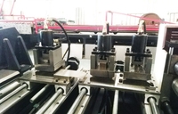 Ligne de production de conduits automatiques en forme de U, niveau de sécurité élevé, garantie 1 an, conduit d'air pour la ventilation