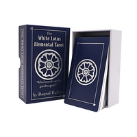 Carte d'affirmation Positive Oracle Deck personnalisée, cartes de Tarot français espagnol édition étendue