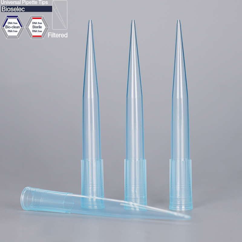1000uL универсальные наконечники для лабораторных испытаний с низким содержанием пипетки