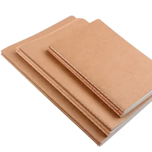 16k simple kraft paper car line book A4 big book Cornell notebook b5 blank English grid book