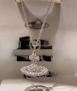 Collar Vvivi Enne Wests Woods Skull Alloy ORB, Superbrillante, de Alta Calidad, Estilo Punk, Unisex, Gran Venta - Product Image 4