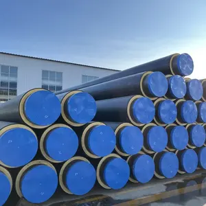 DN300 HDPE Pre-insulated Heating HDPE Tubes Steel Pipes For Refrigerant Transact