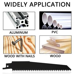 ใบเลื่อยอเนกประสงค์ Alluse S644D HCS ขนาด 150 มม. 6TPI สำหรับตัดไม้ ชุดอเนกประสงค์ DIY - Product Image 3