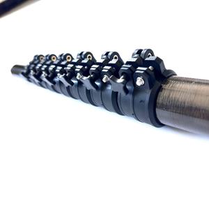 Obstpflücker-Stange 80 Fuß Obstpflückwerkzeug 15 <span class=keywords><strong>m</strong></span> 60 Fuß Teleskopstange aus Kohlefaser für Kokosnusspflückung - Product Image 3