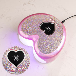 Pink Heart Nagel lampen 96w Nagel lampe Nagel trockner Machine Professional With Diamond - Product Image 1