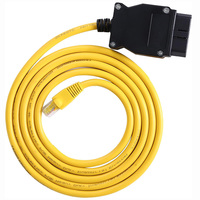 Cable OBD2 ENET Bimmercode para BMW Serie F, Codificación E-SYS ISTA+ ICOM Bootmod3, Cable Bimmerlink OBD a RJ45