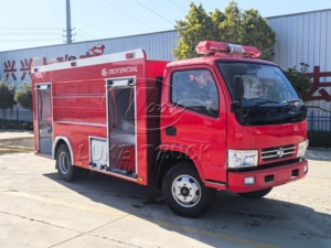 Promotion : Mini-camion de pompiers 3 tonnes, châssis DF, conduite à gauche/droite, réservoir d'eau d'urgence 3000L, véhicule de lutte contre l'incendie à vendre - Product Image 3