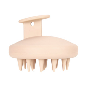 Pettine Massaggiante con <span class=keywords><strong>Punta</strong></span> Morbida all'Ingrosso, Spazzola per Styling Capelli e Massaggio del Cuoio Capelluto, Pettine in <span class=keywords><strong>Silicone</strong></span> per Shampoo su Capelli Bagnati e Asciutti - Product Image 4