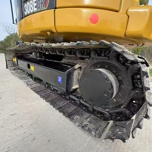 Miniexcavadora Cat 308 usada con pocas horas de trabajo, sistema hidráulico original, maquinaria de construcción para excavación de terrenos agrícolas. - Product Image 3