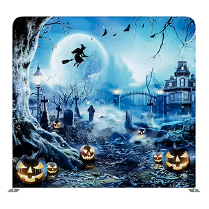 <strong>Custom</strong> 8ft Single Side Tension Fabric Backdrop for Photography Halloween Christmas Festival Event Exhibition <strong>Background</strong> - Product Image 6