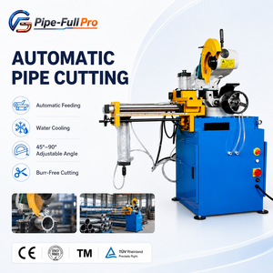 90 <b>Angle</b> Pipe <b>Cutting</b> Machine Hydraulic Semi-automatic Steel Cutter & Pipe <b>Cutting</b> Machine Pipe <b>Cutting</b> Machine Blade - Product Image 1