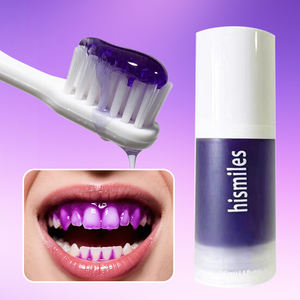Dentifricio chimico dentifricio sbiancante viola a base di erbe per la pulizia orale Mousse in magazzino - Product Image 1