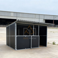 Écurie Modulaire de Luxe pour Chevaux – Abri Portable en Acier Galvanisé pour Ferme Équestre en Australie avec Utilisation Facile