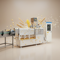 Usine de production de riz multigrains nutritif à haut rendement, ligne de production de riz instantané fortifié, système d'extrusion complet