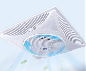 Ventilador de Techo Eléctrico con Luz LED, Extractor de Aire de Ventilación, 600*600, Mecánico, Comercial, Doméstico, para Hoteles, Más Vendido - Product Image 5