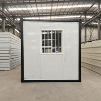 Casa Contenedor Plegable Prefabricada Personalizable, Estructura de Acero Modular, Casa Móvil para Hotel