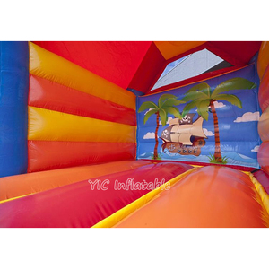 Castello Gonfiabile Commerciale a Tema Pirata con <span class=keywords><strong>Area</strong></span> di Salto e Saltarello Gonfiabile per Parco Divertimenti - Product Image 5