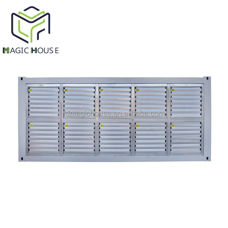 Magic House 20feet wind cooling foldable mi-ning container