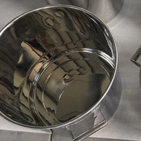 Équipement de mélange de produits chimiques, de parfums et d'onguents de grande capacité 500L, en acier inoxydable, avec moteur à roulement, agitateur écologique, pompe mélangeuse