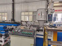 Machine de fabrication de tubes en PVC PP PE Petite extrudeuse plastique à vis unique Mini extrudeuse plastique de laboratoire entièrement automatique